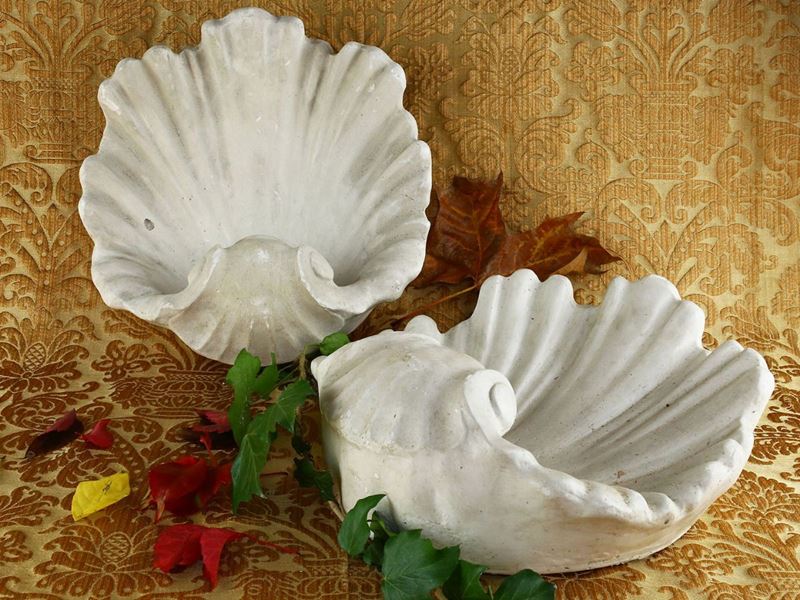 Coppia di Applique in Gesso