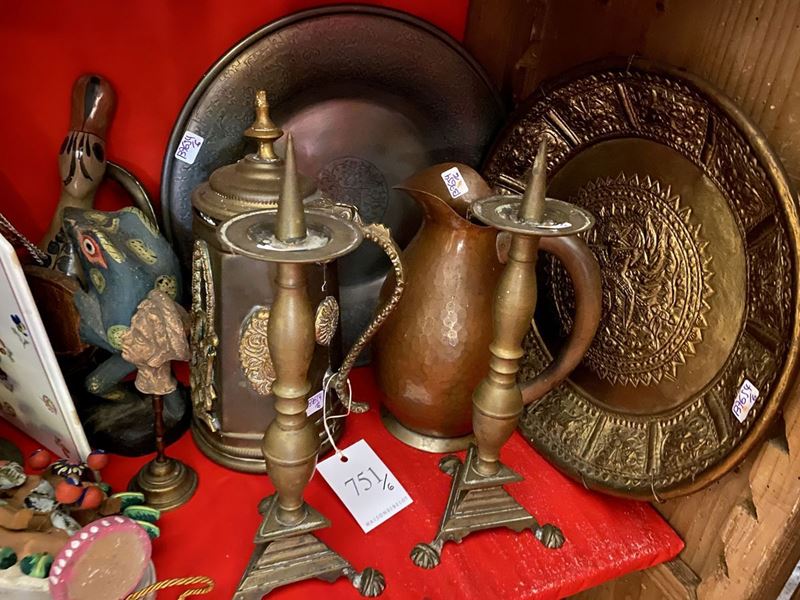 Lotto di Curiosità in Metalli Vari