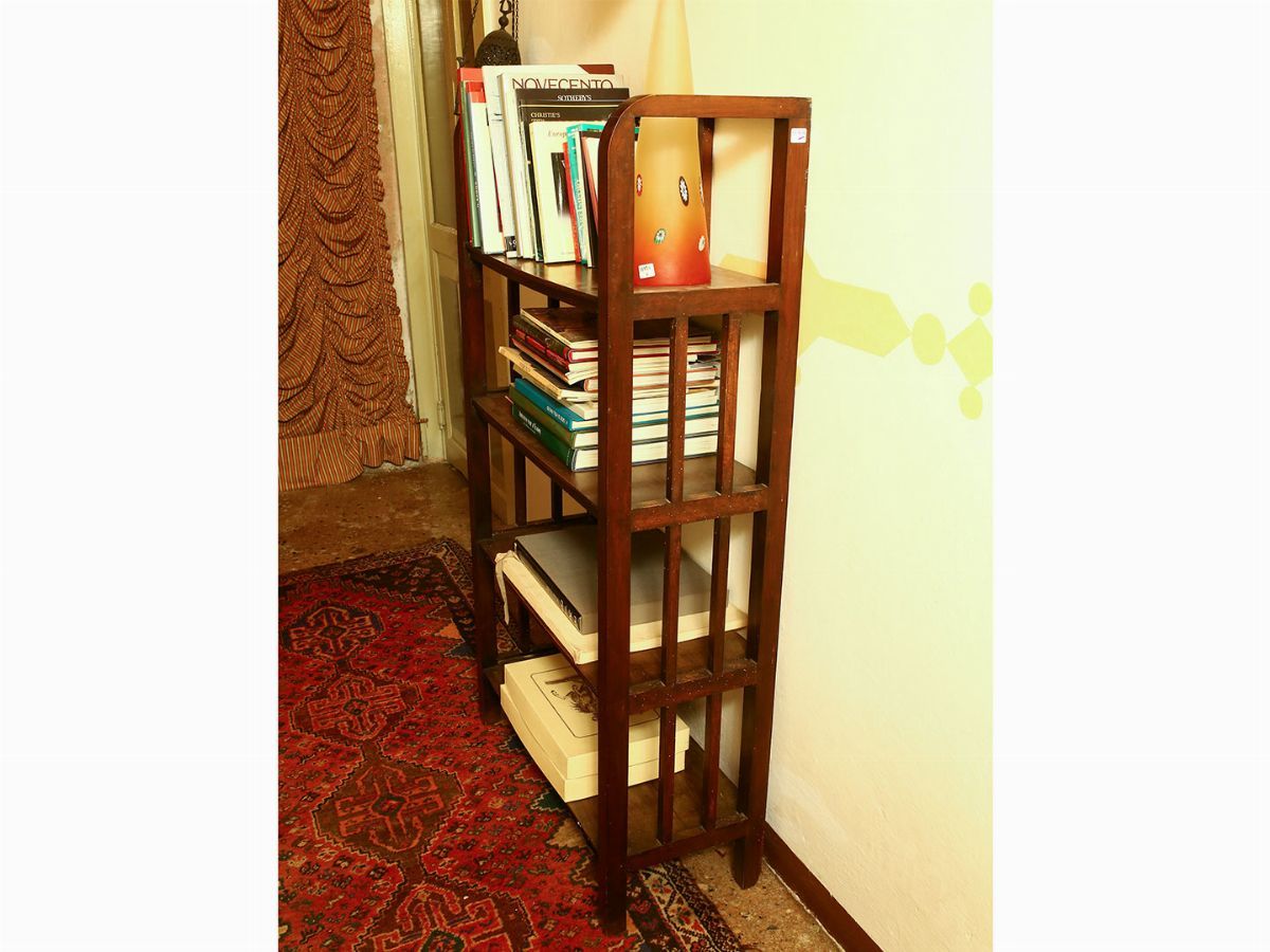 Etagere Libreria in Satinwood