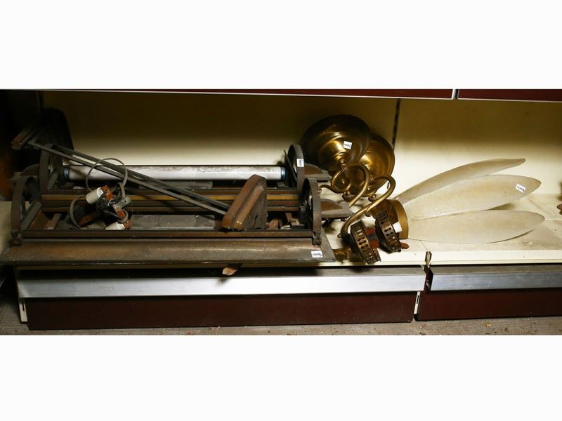 Lotto di Accessori per Lampadari in Metallo