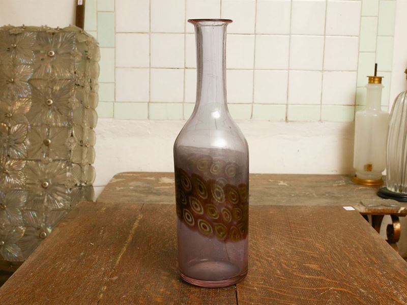 Vaso in Vetro Soffiato di Murano
