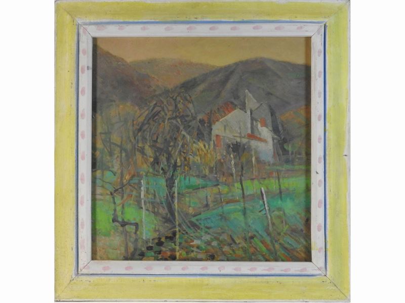 Quinto Martini - Paesaggio Toscano 1988