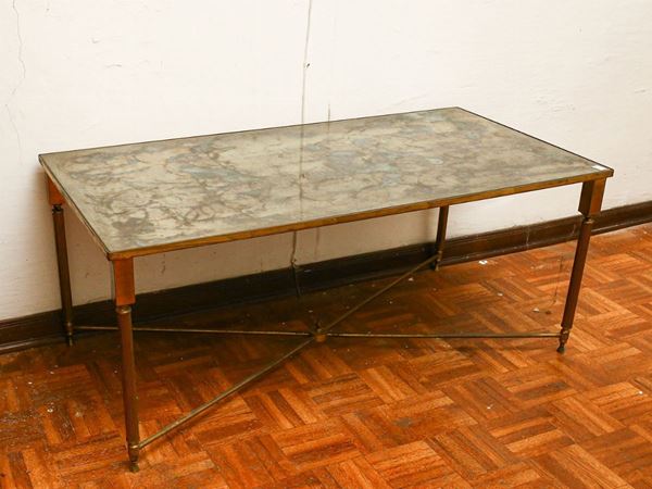 Coffee-table in brass