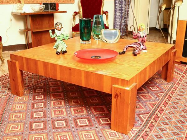 Grande coffe-table in legno tenero