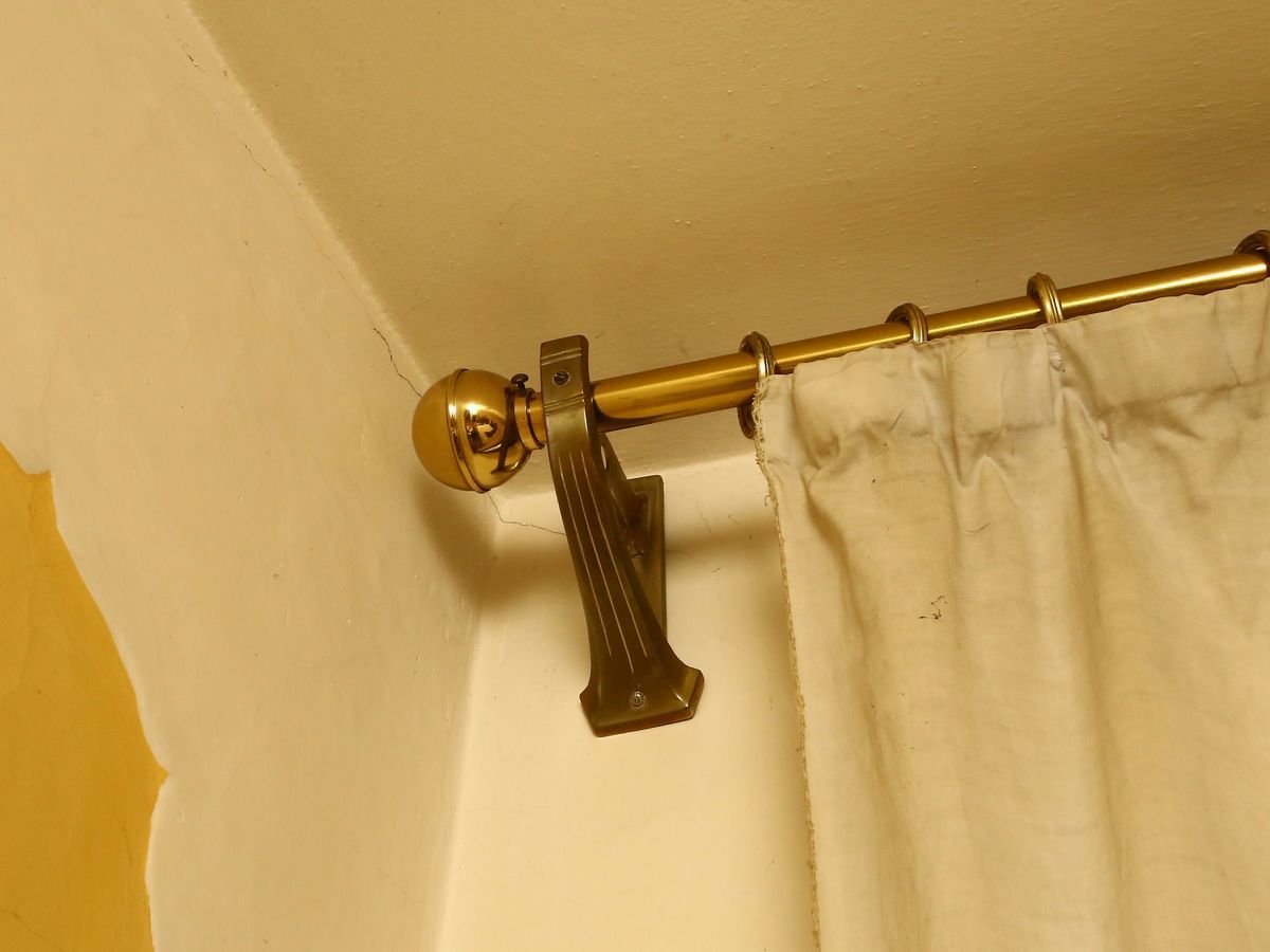 Coppia di Tende in Lino Bianco