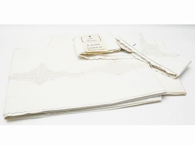 Parure Matrimoniale in Lino