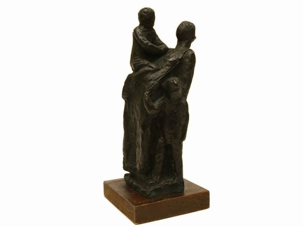 Libero Andreotti - Madre con figli (ca. 1927-28)