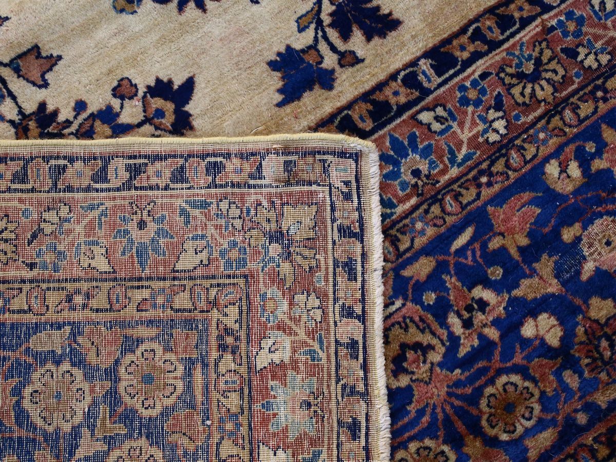 Tappeto Persiano, Kirman Laver di Vecchia Manifattura