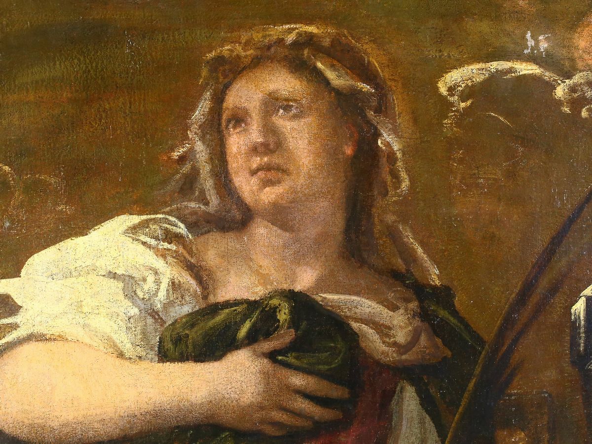 Scuola Veneta Dell'inizio del XVII Secolo - Santa Martire