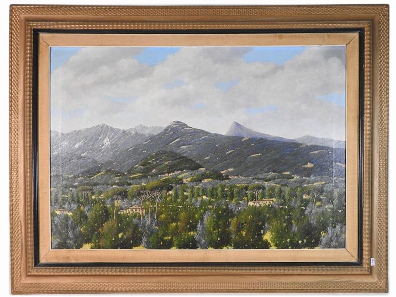 Giacomo Delcroix - Veduta di Fiesole