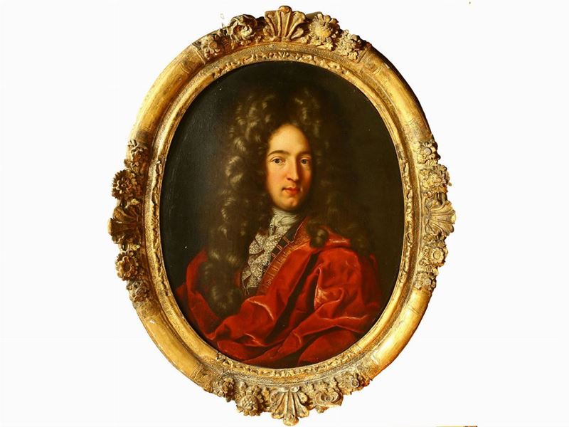 Cerchia di Pierre Mignard - Ritratto di Pierre-vincent Bertin