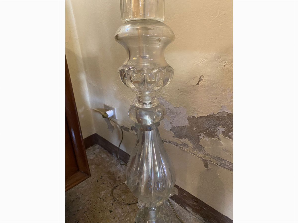Base per Piantana in Vetro Soffiato di Murano