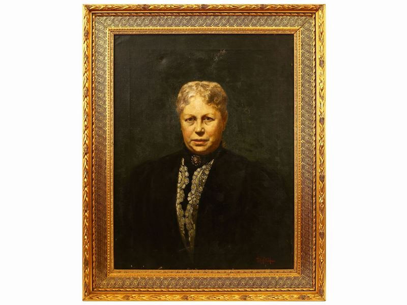 Luigi De Servi - Ritratto di Signora
