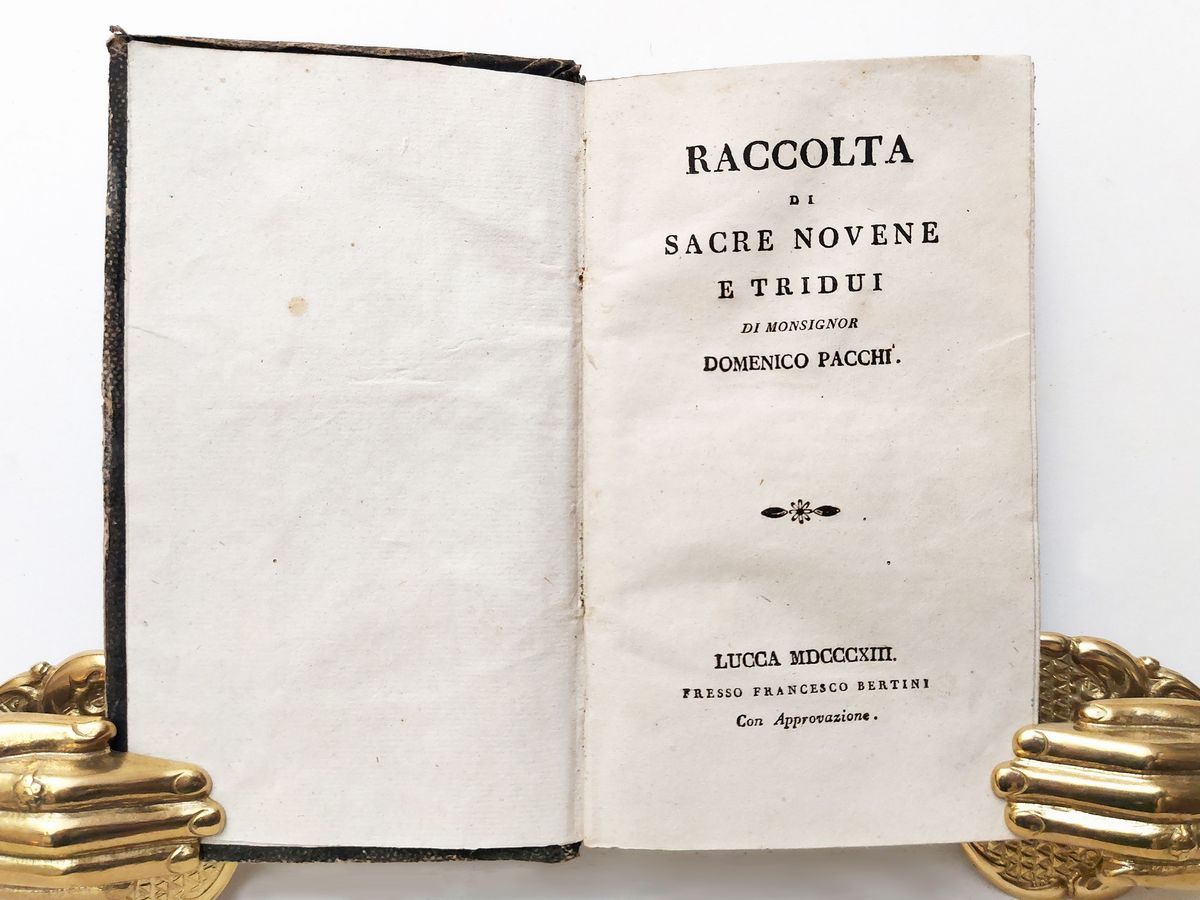 Lotto di Libri Antichi di Salmi e Preghiere