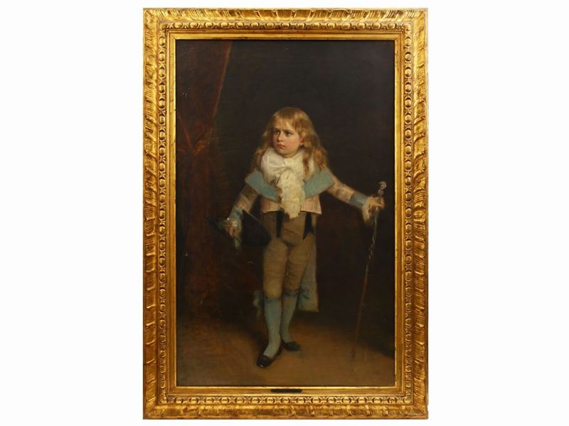 Michele Gordigiani - Ritratto del Figlio Edoardo