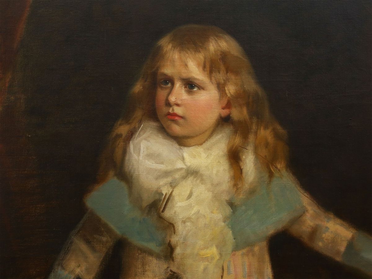 Michele Gordigiani - Ritratto del Figlio Edoardo