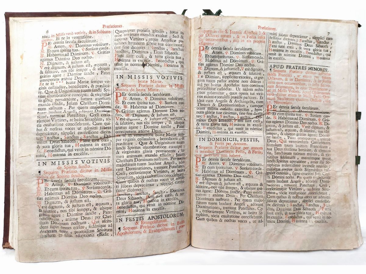 Missale Romanum Ex Decreto Sacrosancti Concilii Tridentini Restitutum