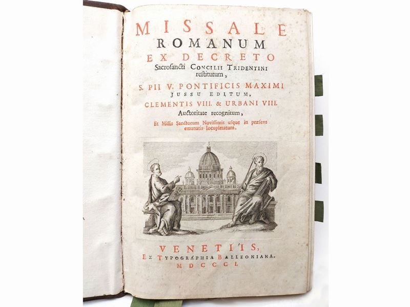 Missale Romanum Ex Decreto Sacrosancti Concilii Tridentini Restitutum