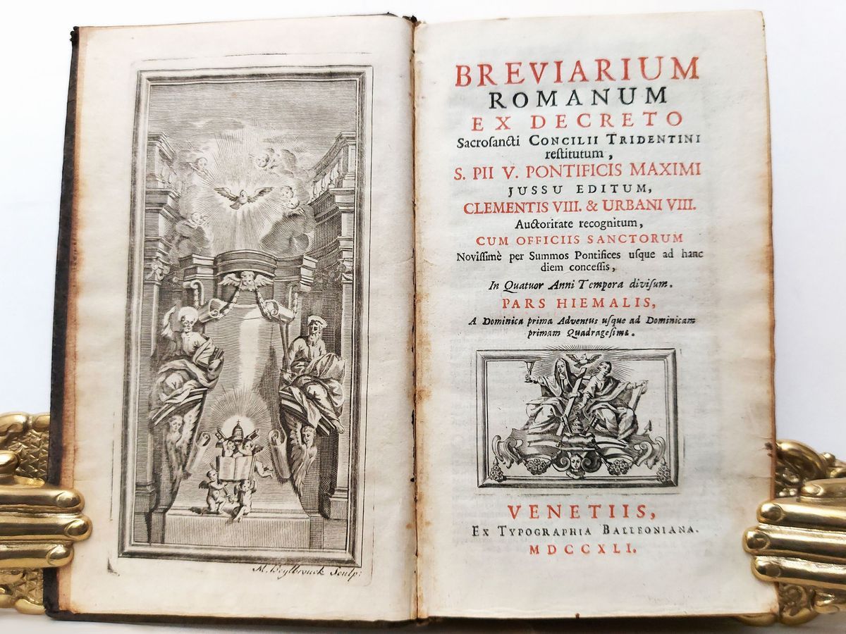 Breviarium Romanum Ex Decreto Sacrosancti Concilii Tridentini Restitutum