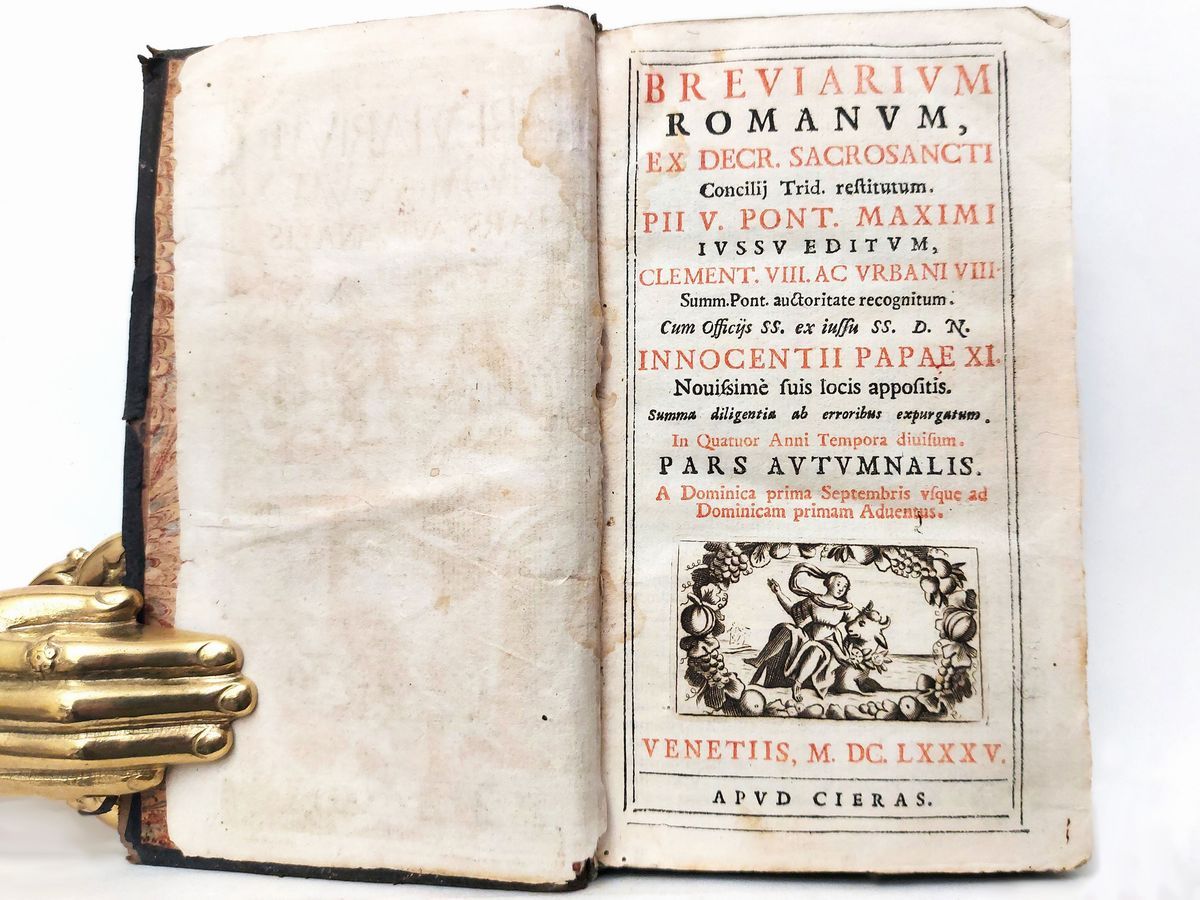 Lotto di Breviari e Messali