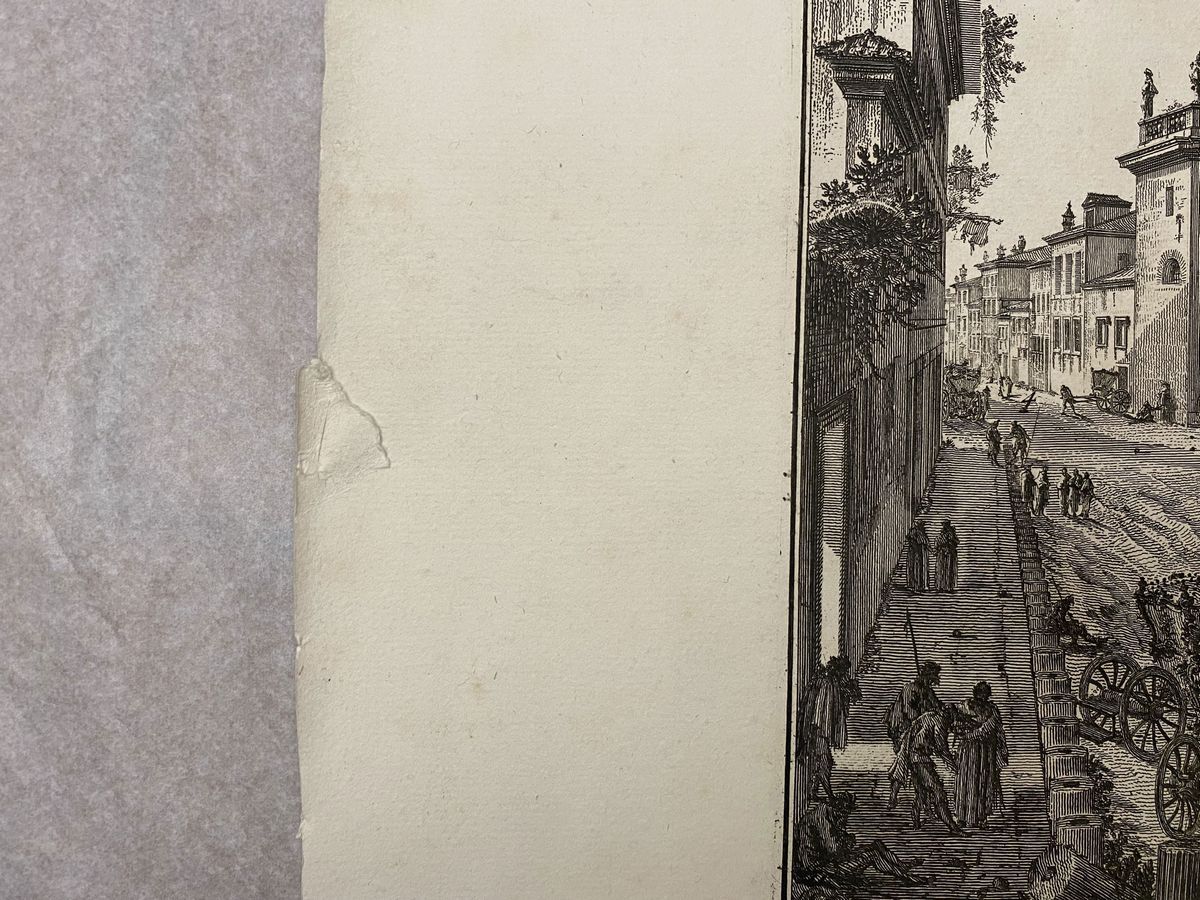 Giovanni Battista Piranesi - Veduta di Piazza del Popolo 1750
