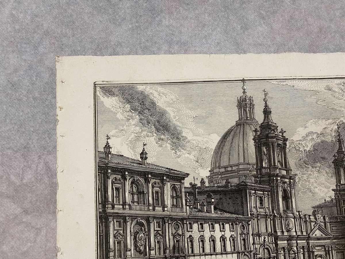 Giovanni Battista Piranesi - Veduta di Piazza Navona Sopra le Rovine del Circo Agonale 1773