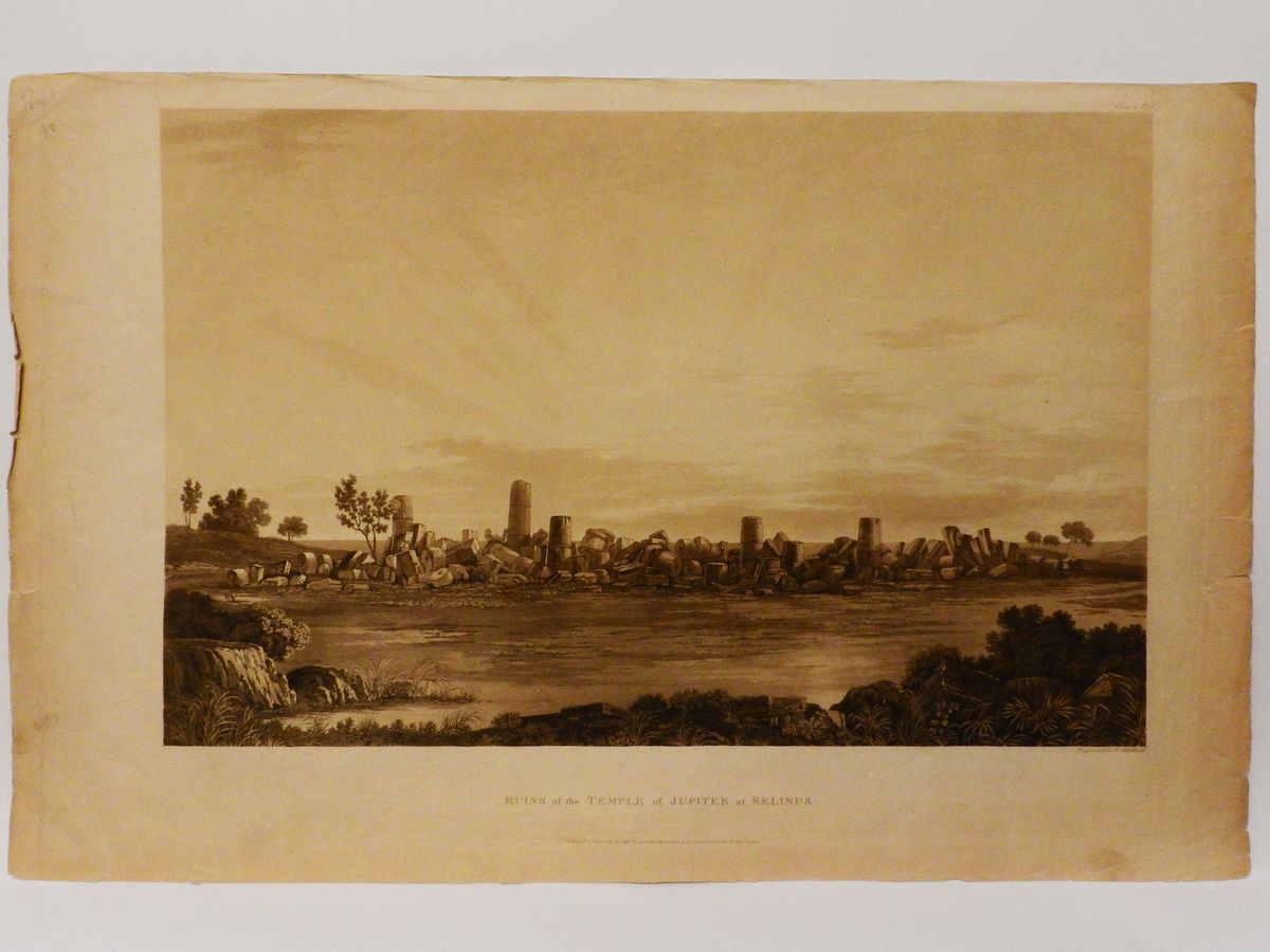 William Wilkins - Rovine dei Templi di Selinunte e di Minerva a Siracusa, Cave di Neapolis, Fonti...
