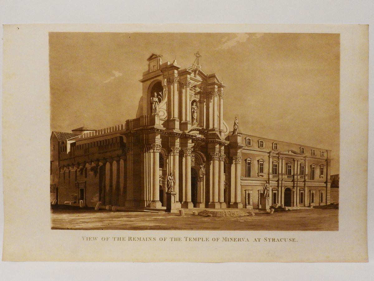 William Wilkins - Rovine dei Templi di Selinunte e di Minerva a Siracusa, Cave di Neapolis, Fonti...