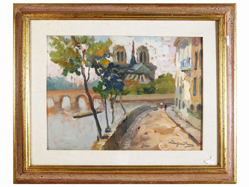 Basso Ragni - Veduta di Notre-dame