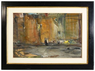 Veduta di Strada con Figura 1988