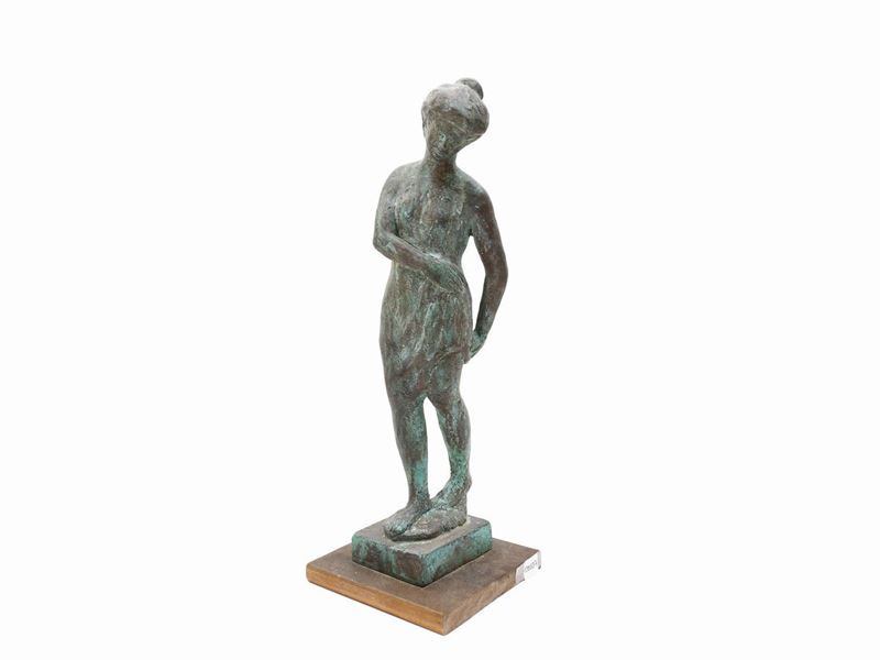 Quinto Martini - Figura Femminile con Abito