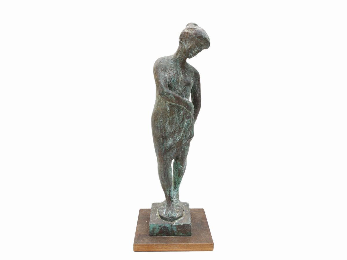 Quinto Martini - Figura Femminile con Abito