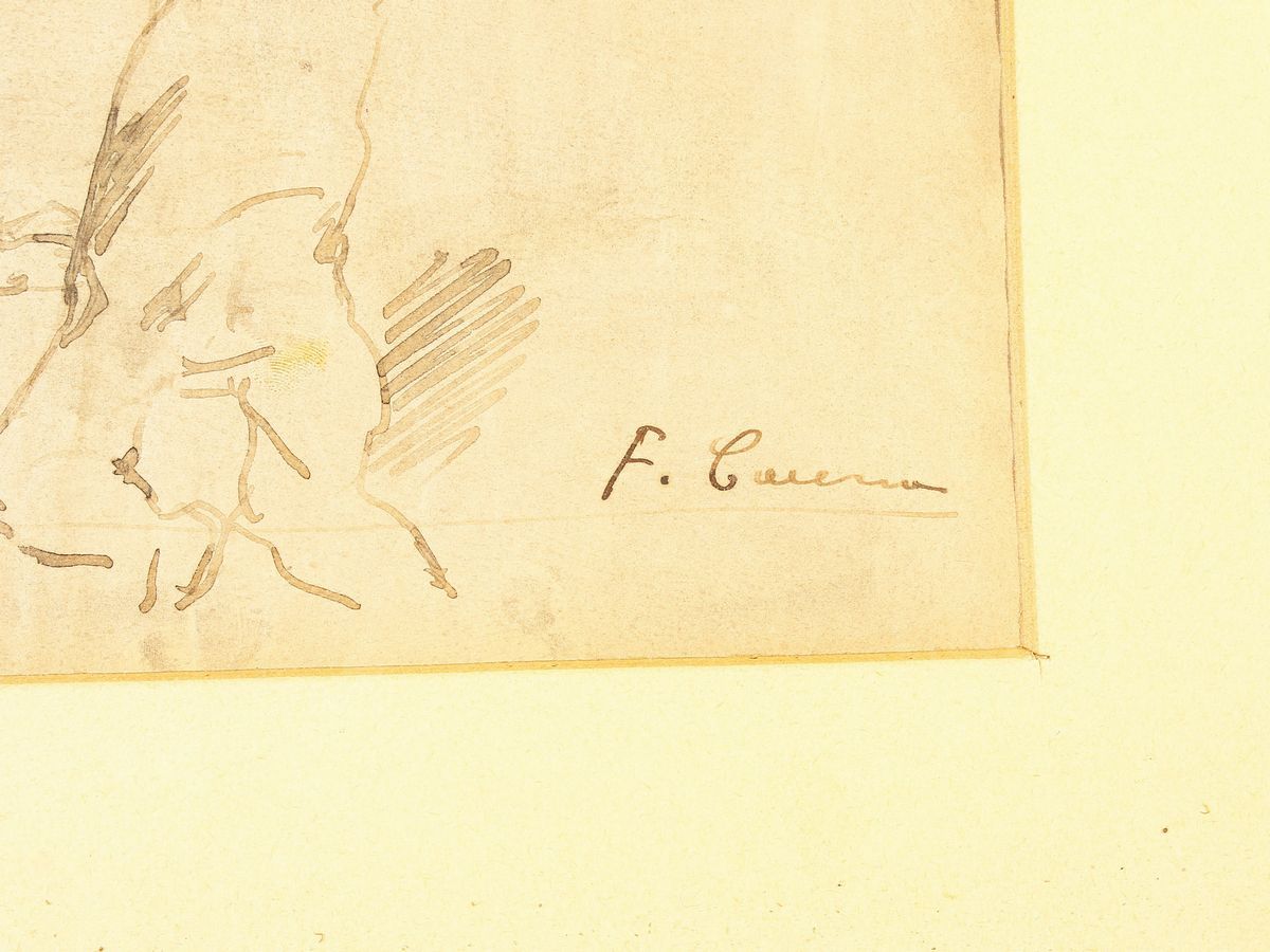 Due Disegni: Felice Carena e Giovanni Colacicchi