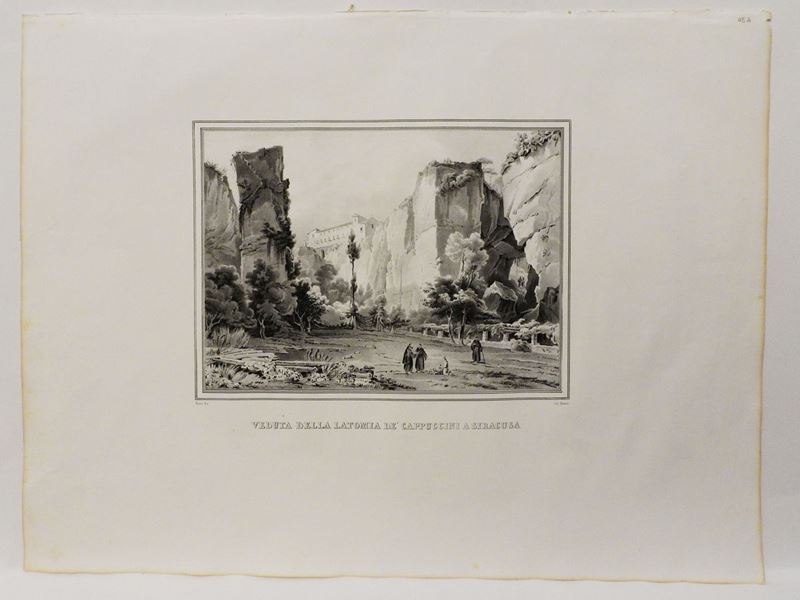 Antonio Zezon - Paesaggi e Vedute di Antichità e Monumenti Siciliani
