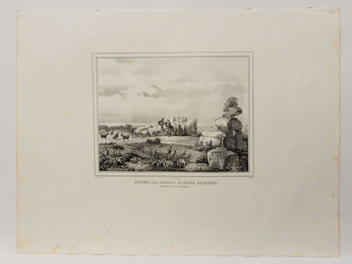 Antonio Zezon - Paesaggi e Vedute di Antichità e Monumenti Siciliani