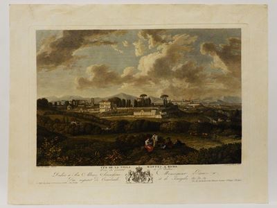 Vue De la Villa Mattei a Rome