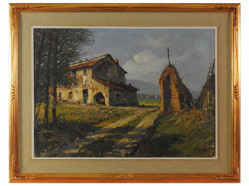 Francesco Maria Pieri - Casolare Toscano 1966