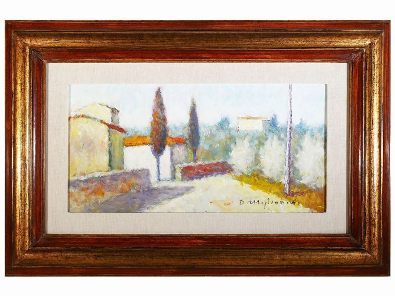 Dino Migliorini - Paesaggio Toscano