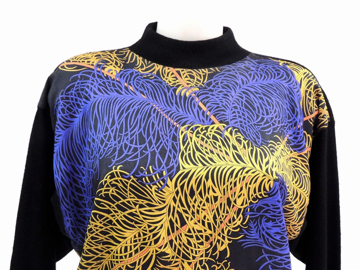 Maglia in Lana Nera e Seta, Emilio Pucci