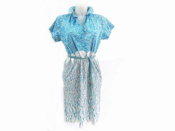 Abito in cotone fantasia elasticizzato, Emilio Pucci
