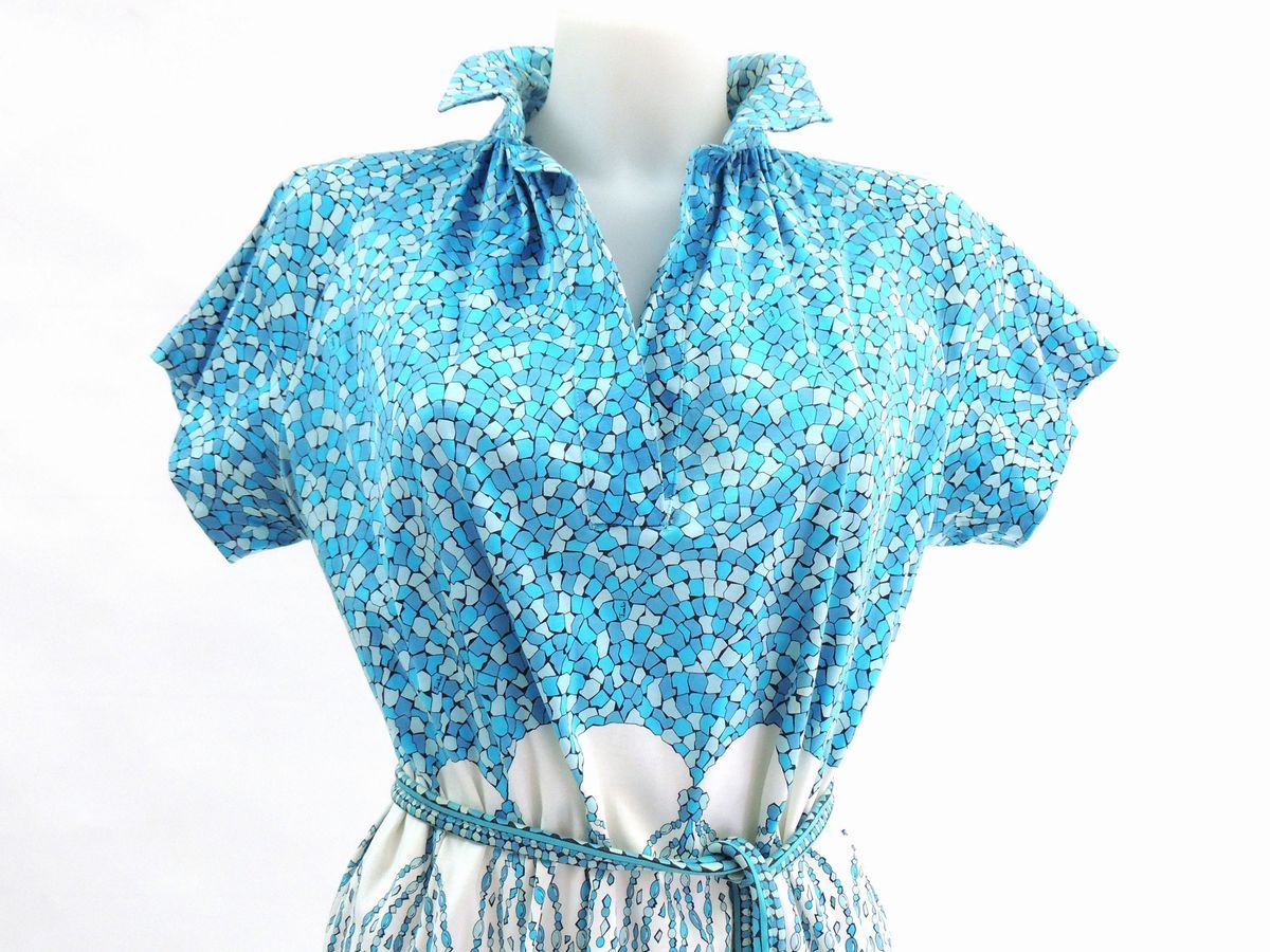 Abito in Cotone Fantasia Elasticizzato, Emilio Pucci