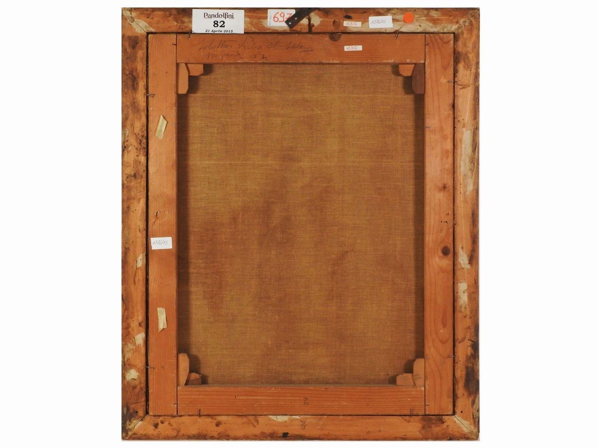 Scuola Emiliana del XVIII Secolo - Ritratto di Gentiluomo con Libro