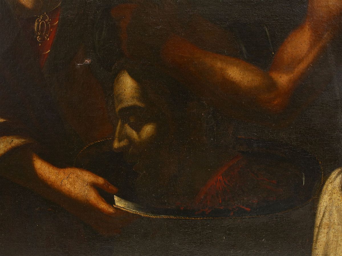 Cerchia di Carlo Sellitto - Salomè Riceve la Testa del Battista