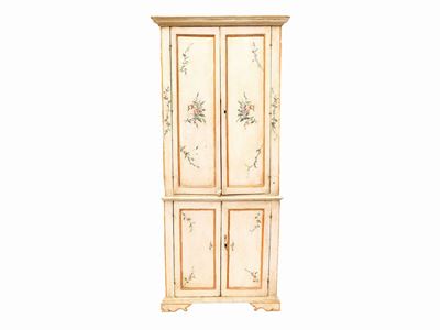 Angoliera a Due Corpi in Legno Laccato