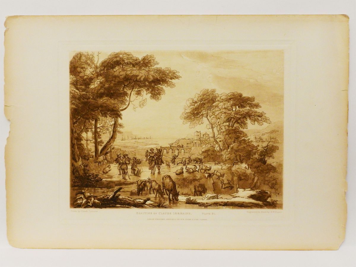 Beauties Of Claude Lorraine: Autoritratto e Paesaggi