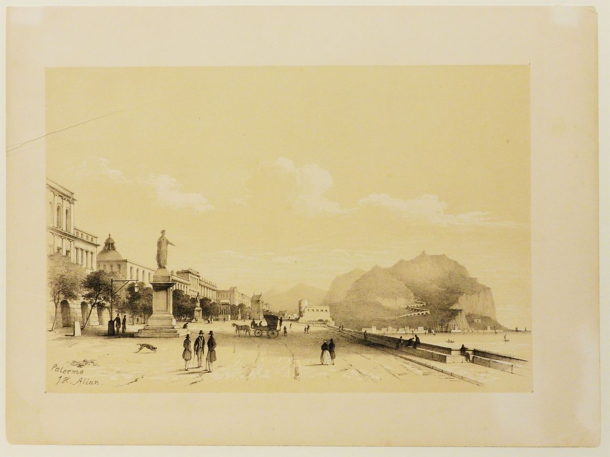 (john Harrison) Allan - Vedute di Palermo, Siracusa, Agrigento e Segesta