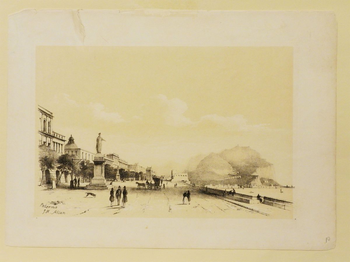 (john Harrison) Allan - Vedute di Palermo, Siracusa, Agrigento e Segesta