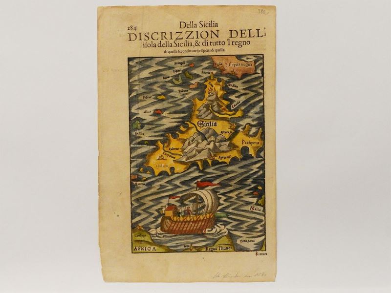 Della Sicilia Discrizzion Dell'isola della Sicilia, & di Tutto il Suo Regno...