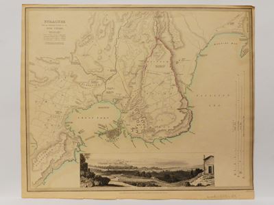 Carte Geografiche di Catania e Siracusa