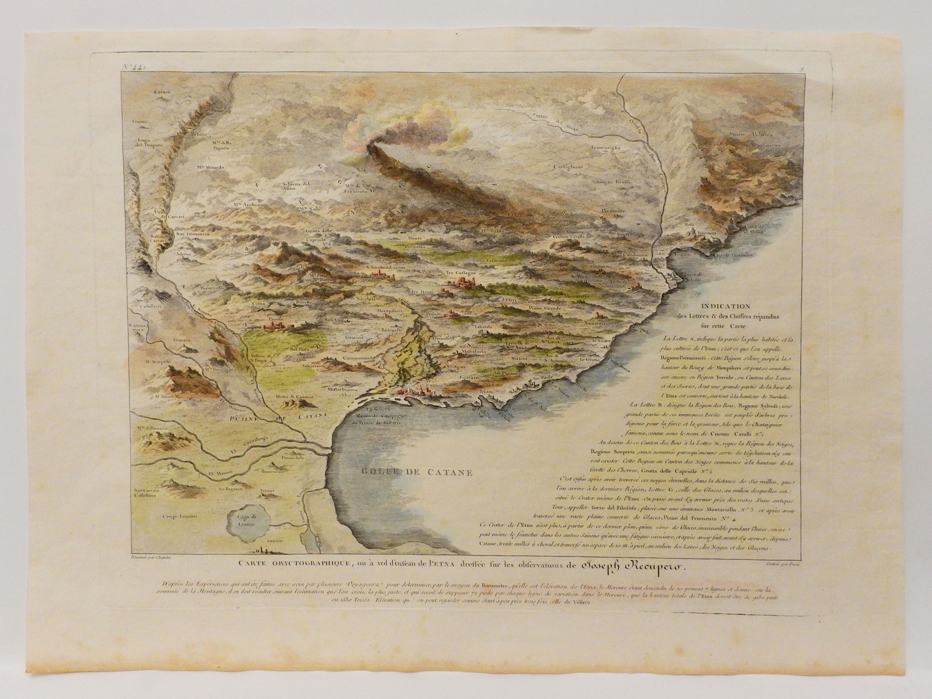 Carte Geografiche di Catania e Siracusa